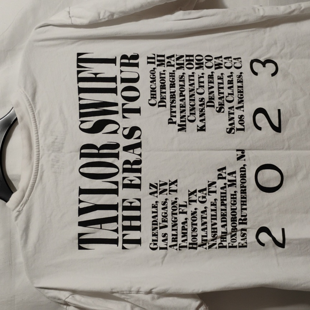 SALE! Authentic Taylor Swift The Eras Tour 2023 Shirt Sz.M (X-67 CRATE) - Picture 7 of 11